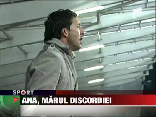 Ana, marul discordiei la Steaua