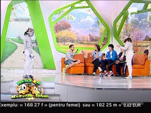 Demonstratie de scrima la Neatza