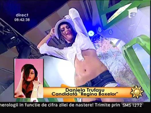 Semifinalele concursului "Regina Boxelor" - Daniela Trufasu
