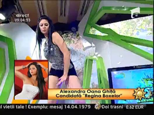 Semifinalele concursului "Regina Boxelor" - Alexandra Oana Ghita