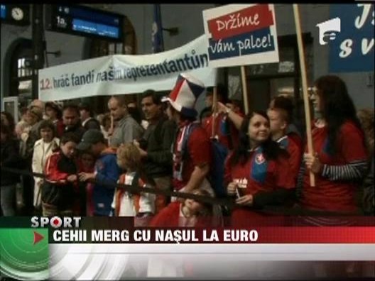 Cehii merg la Euro cu trenul