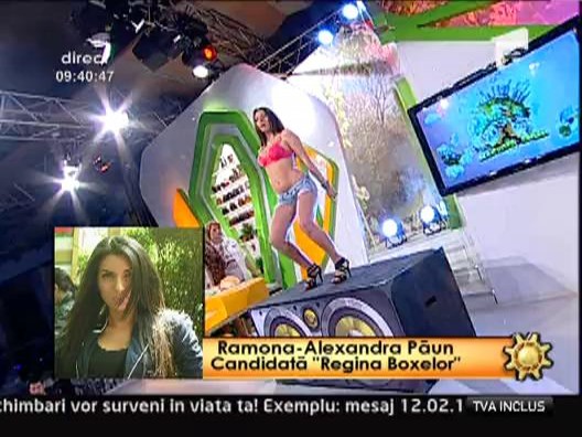 Semifinalele concursului "Regina Boxelor&rdquo; - Alexandra Paun