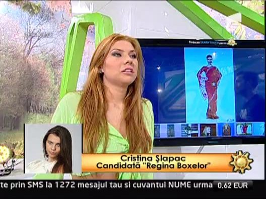 Semifinalele concursului "Regina Boxelor&rdquo; - Cristina Slapac