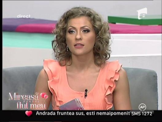 Gabriela a poftit la dulciurile lui Dragos