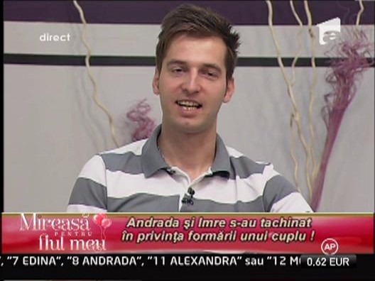 Imre si Andrada s-au tachinat