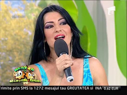 Silvia Launeanu, invitata la "Neatza"