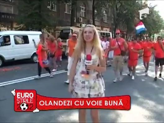 Rochita care a atras atentia suporterilor olandezi