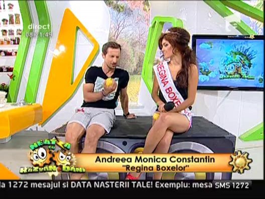 Regina Boxelor bea laptele cu sare!