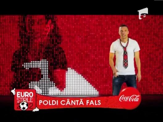 Podolski s-a facut de ras inainte de semifinala cu Italia