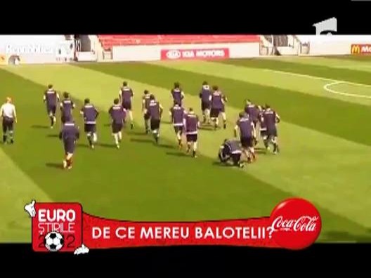 Balotelli nu prea stie sa isi lege sireturile
