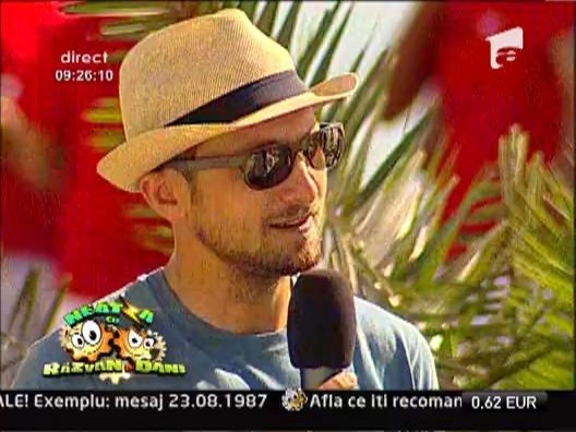 Ana Maria Petre si Fredi Camacho, munca si relaxare la mare