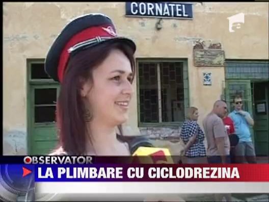 Plimbare cu ciclo-drezina, pe Valea Hartibaciului!