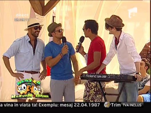 Bryan Wilson si Sebastian au fost invitati la "Neatza si Razvan si Dani"