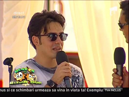 Chris Thrace, invitat la "Neatza cu Razvan si Dani"