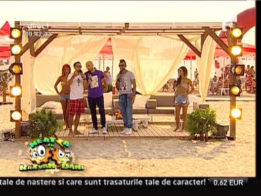 Trupa Alb Negru, invitata la "Neatza cu Razvan si Dani"