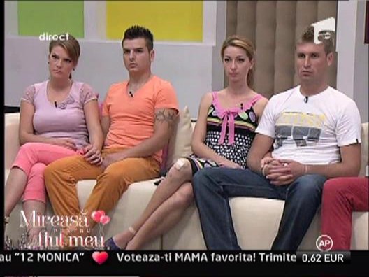 Edina a plans in timpul emisiunii!