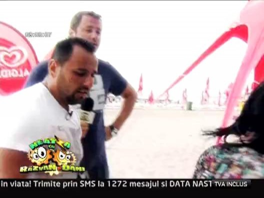 Bulinel Bibanu si Puberu au iesit la agatat pe plaja