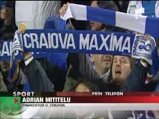 Comitetul de urgenta al FRF a reprimit oficial Universitatea Craiova, in liga secunda
