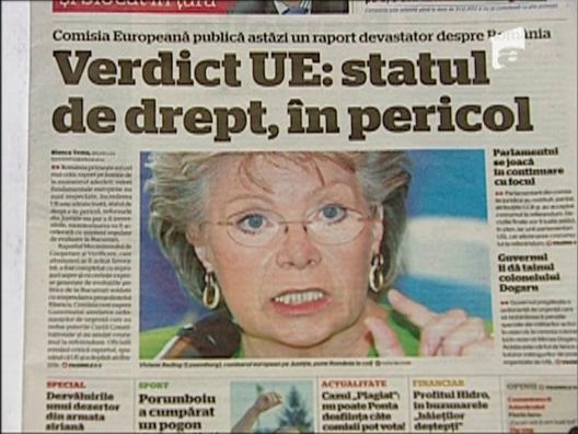 Mircea Badea: "Raportul Comisiei Europene pe Justitie zici ca e scris de Macovei"