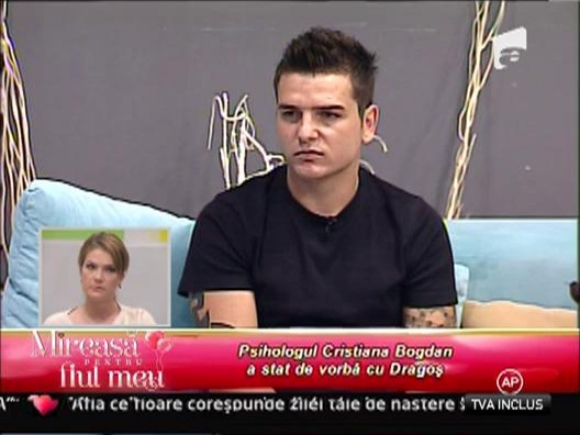 Psihologul Cristiana Bogdan a stat de vorba cu Dragos