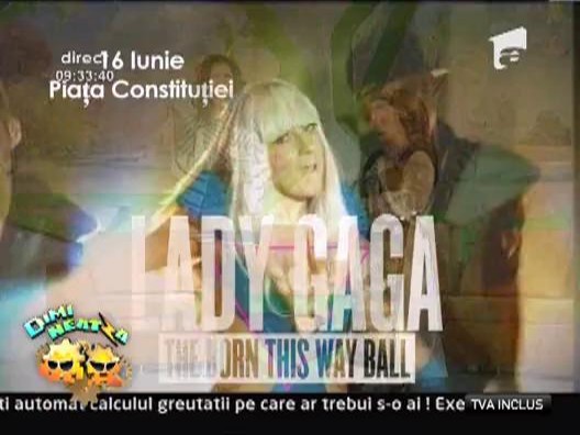 Castiga doua bilete la concertul Lady Gaga