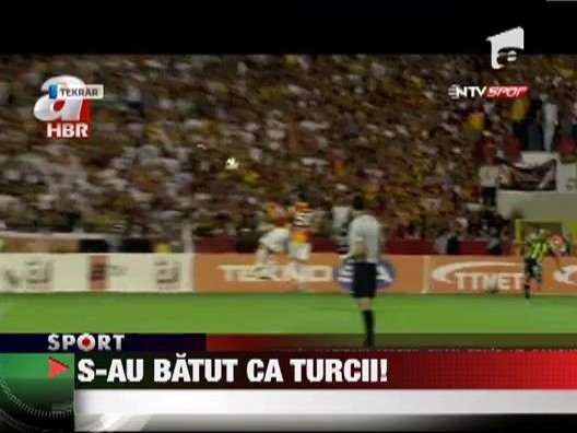 Supercupa cu scandal intre Galata si Fener