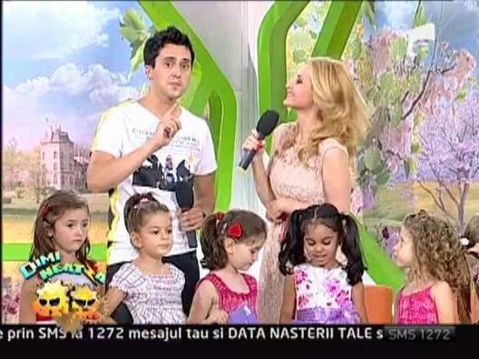 Alina Sorescu si Atelierul de Muzica pentru copii, la "DimiNeatza"