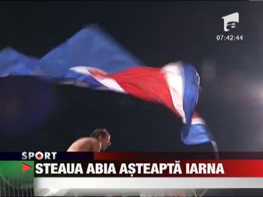 Steaua vrea sa termine turul pe primul loc