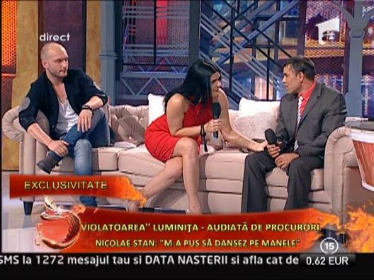 Taximetristul violat, despre Luminita Perijoc: "Mi-a zis sa-mi pun boxeri!"