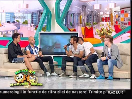 Alb Negru, Ralfo si Rares, invitati la "Neatza"
