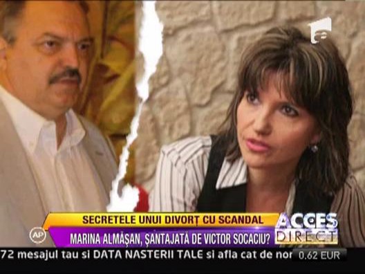 Victor Socaciu, acuzat de santaj de Marina Almasan: "Aceasta minciuna grosolana imi aduce o grava atingere a demnitatii"