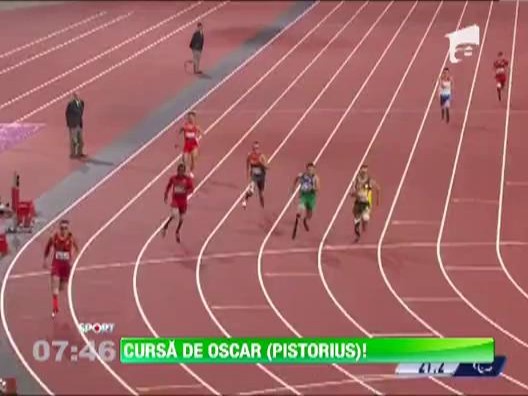 Oscar Pistorius a castigat medalia de aur la proba de 400 de metri