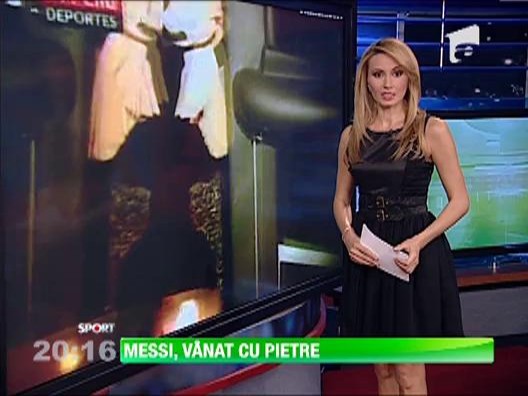 Messi, vanat cu pietre