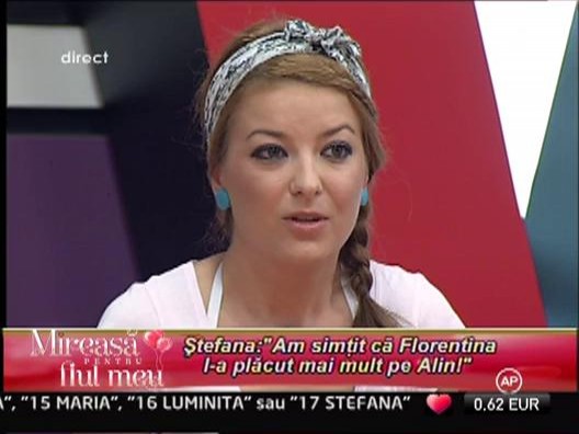 Florentina: "Stefana i-a influentat alegerea lui Dragos"