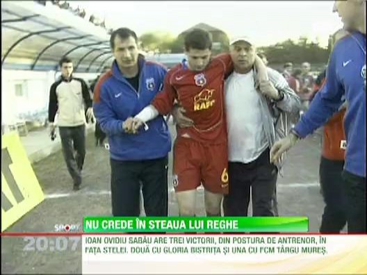 Steaua lui Reghe nu-l impresioneaza pe Sabau!