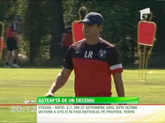 Sabau a fost pe teren la ultima victorie a Stelei, acasa, in fata Rapidului