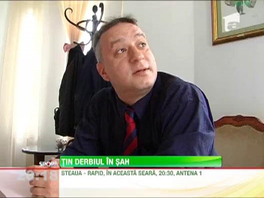 Derbiul Steaua - Rapid s-a jucat deja pe tabla de sah