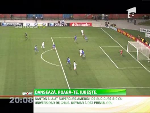 Santos a castigat Super Cupa Americii de Sud