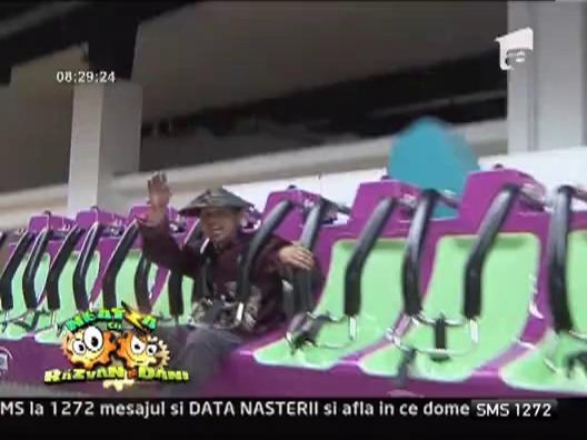 "Dezgustatorii" de la Neatza, senzatii tari in parcul de distractii