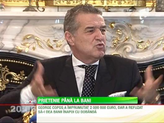 Gigi Becali: "Mie mi-e mila de Copos"