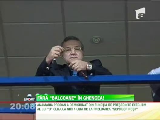Prodanca nu va lucra niciodata la Steaua