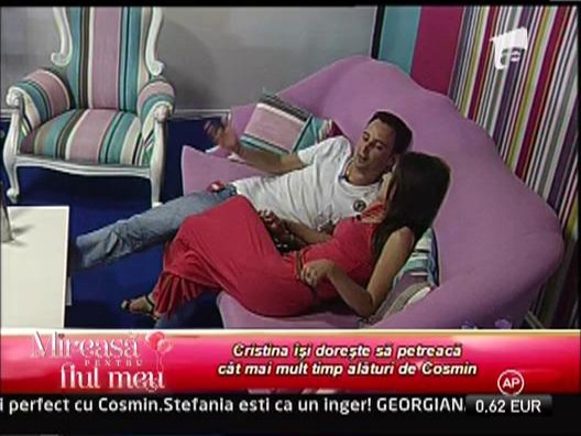 Cosmin a sarutat-o pe Cristina!