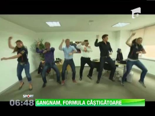 Stilul gangnam a innebunit si Formula 1