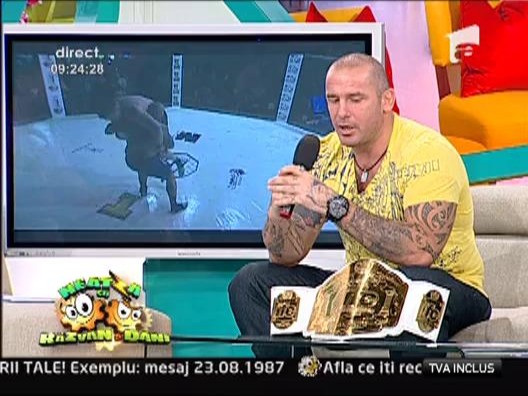 Catalin Zmarandescu a castigat titlul european IFC Mix Martial Arts