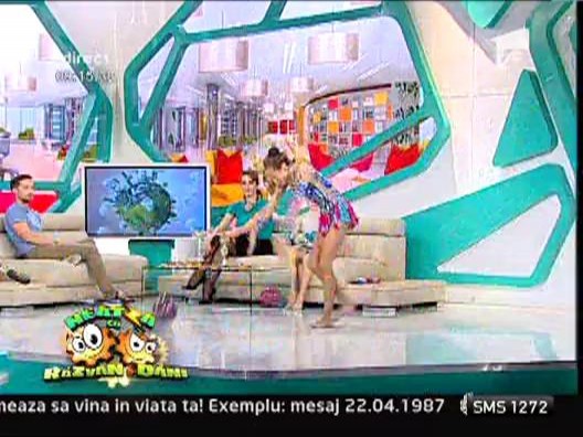 Spectacol de gimnastica ritmica, la Neatza
