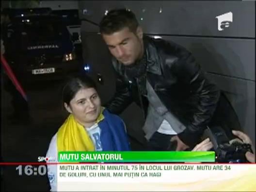 Adi Mutu trebuie sa mai astepte pana sa egaleze recordul lui Hagi la nationala