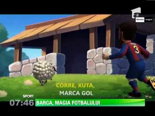 Catalanii sunt eroi in desenele animate Barca Toons