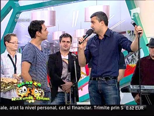 Aurelian Temisan a facut senzatie in platoul "Neatza"