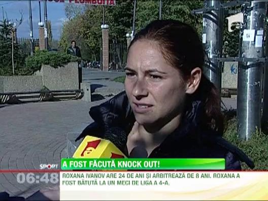 Arbitra din Liga a 4-a, batuta pe teren