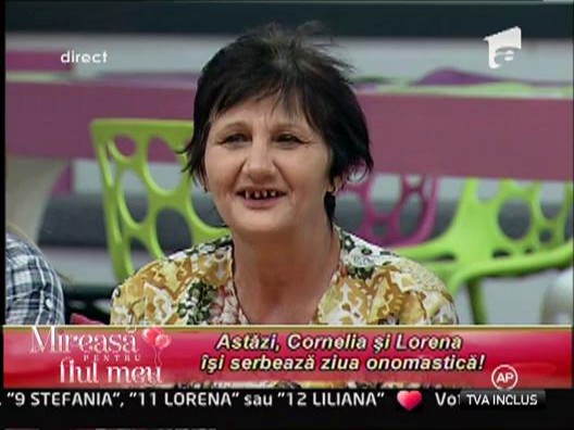 Cornelia si Lorena isi serbeaza ziua onomastica